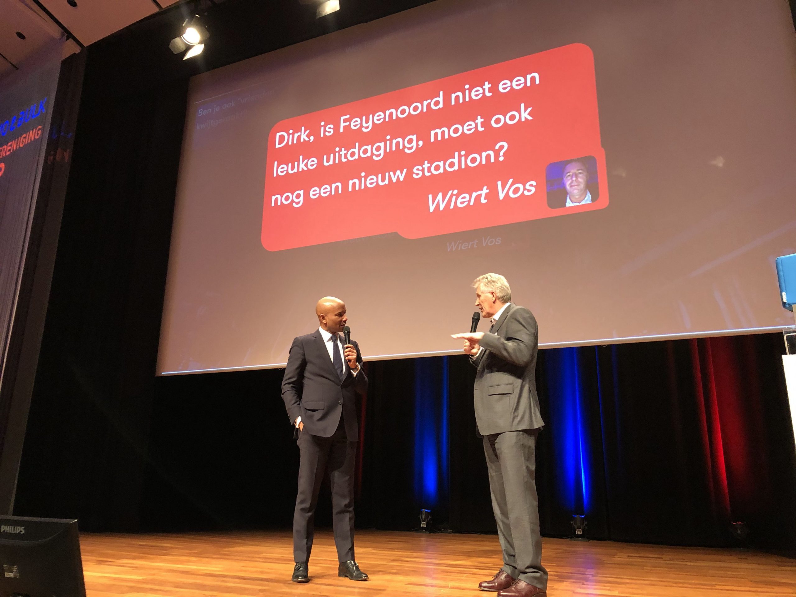 Dirk als spreker