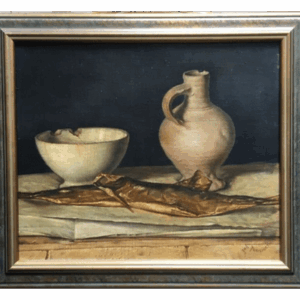 Johannes Ponsioen (1900-1969) – Stilleven 40 x 33 cm incl. lijst